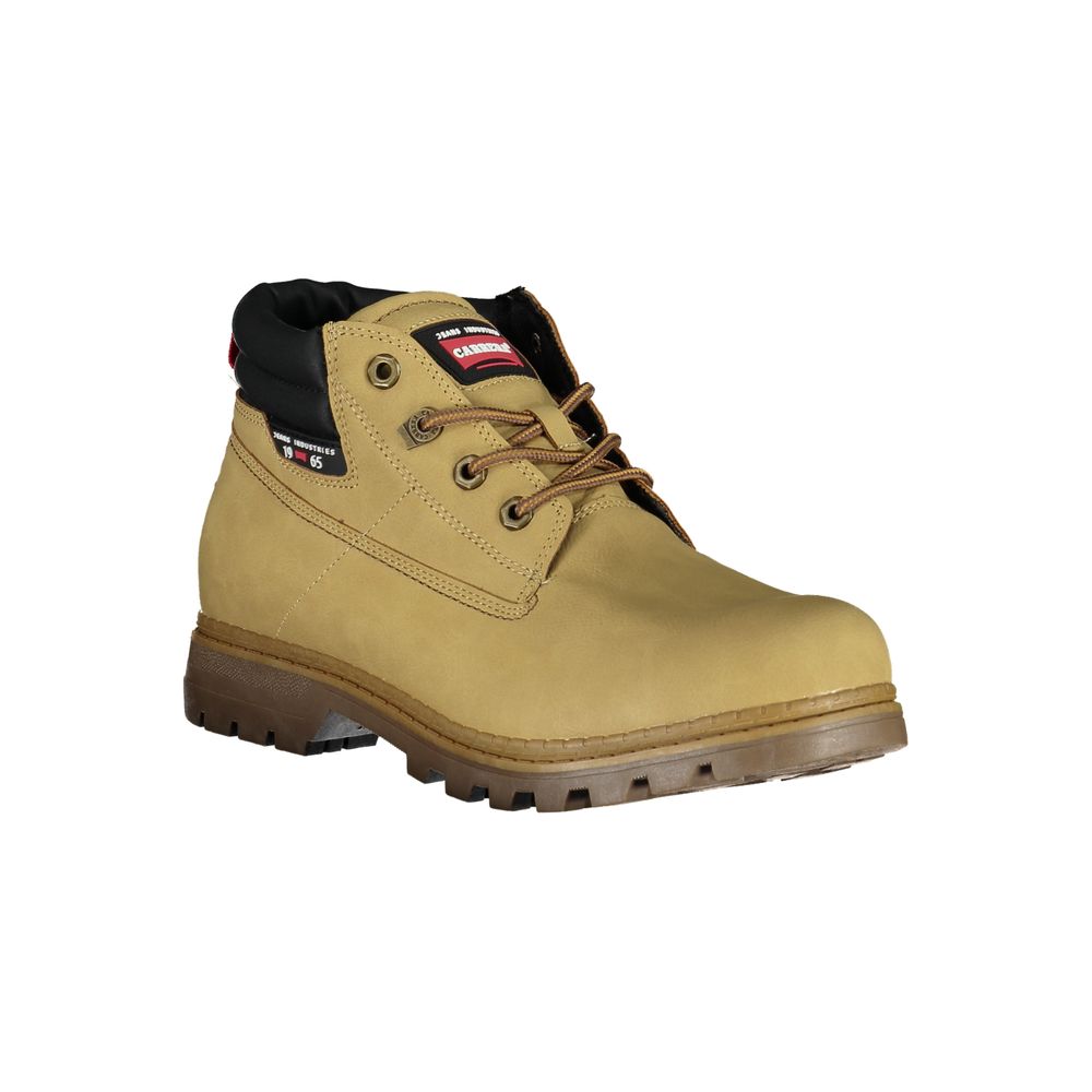 Carrera Beige Polyurethane Men Ankle Boot