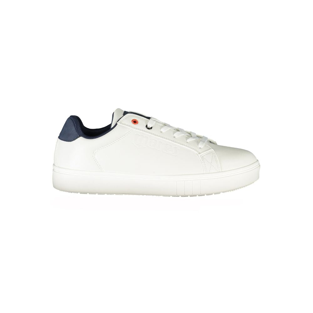 Mares White Polyurethane Men Sneaker