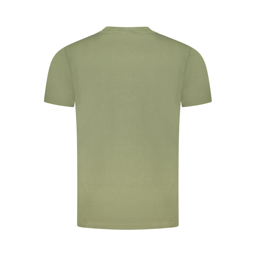 Cavalli Class Verde Cotton Men T-Shirt