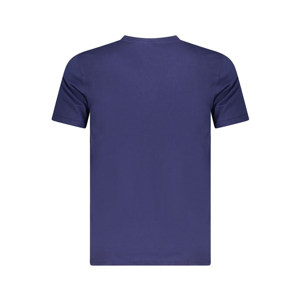 Cavalli Class Blu Cotton Men T-Shirt