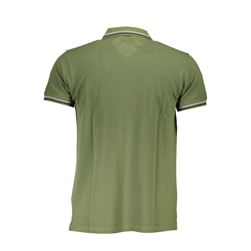 Cavalli Class Verde Cotton Men Polo