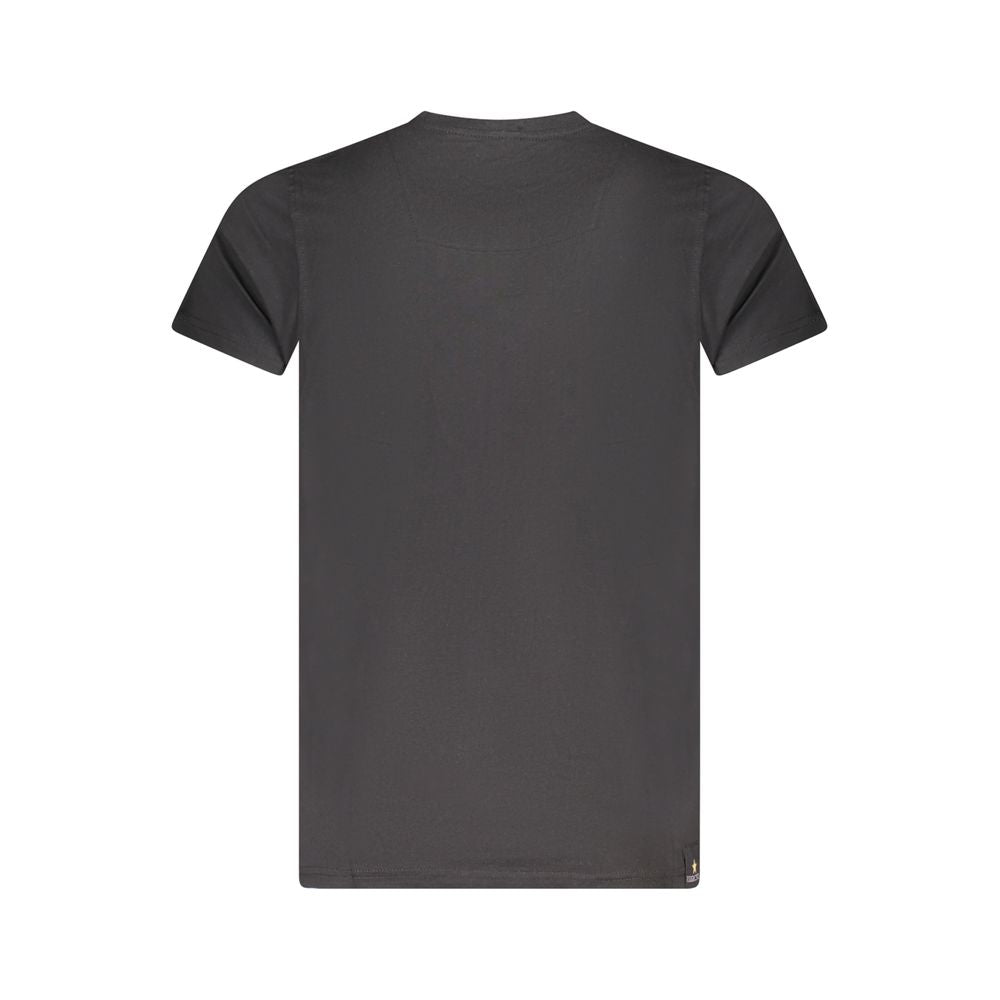 Accademia Militare Black Cotton Men's T-Shirt