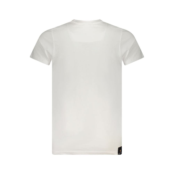 Accademia Militare Bianco Cotton Men T-Shirt