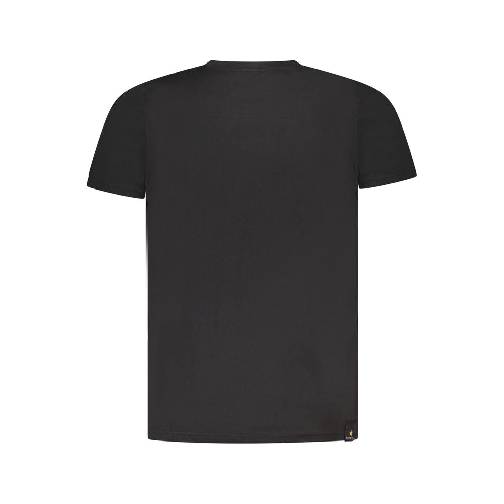 Accademia Militare Black Cotton Men's T-Shirt