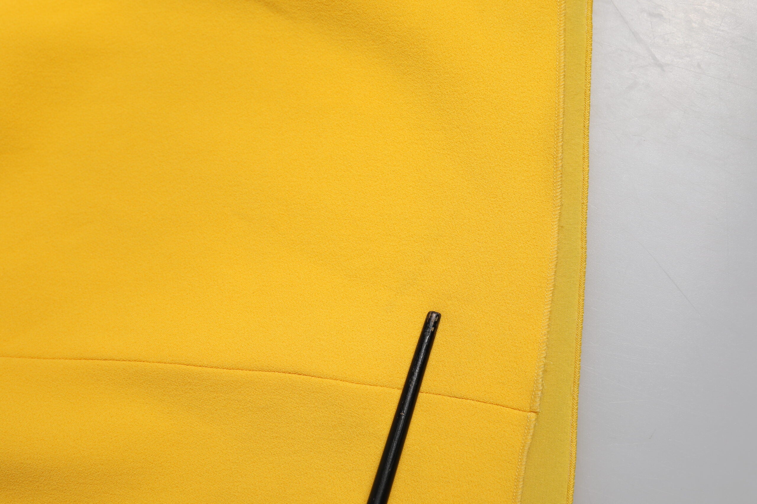 Dolce & Gabbana Yellow One Shoulder Side Slit Sheath Dress
