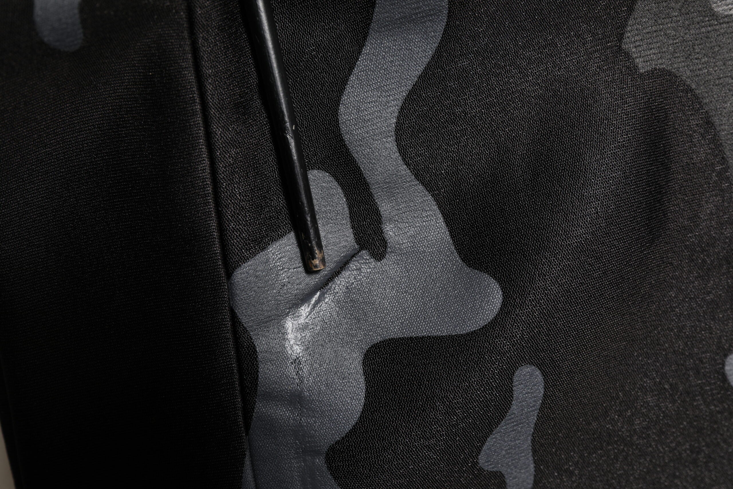 Zwart Camouflage Pullover Sweatshirt Trui