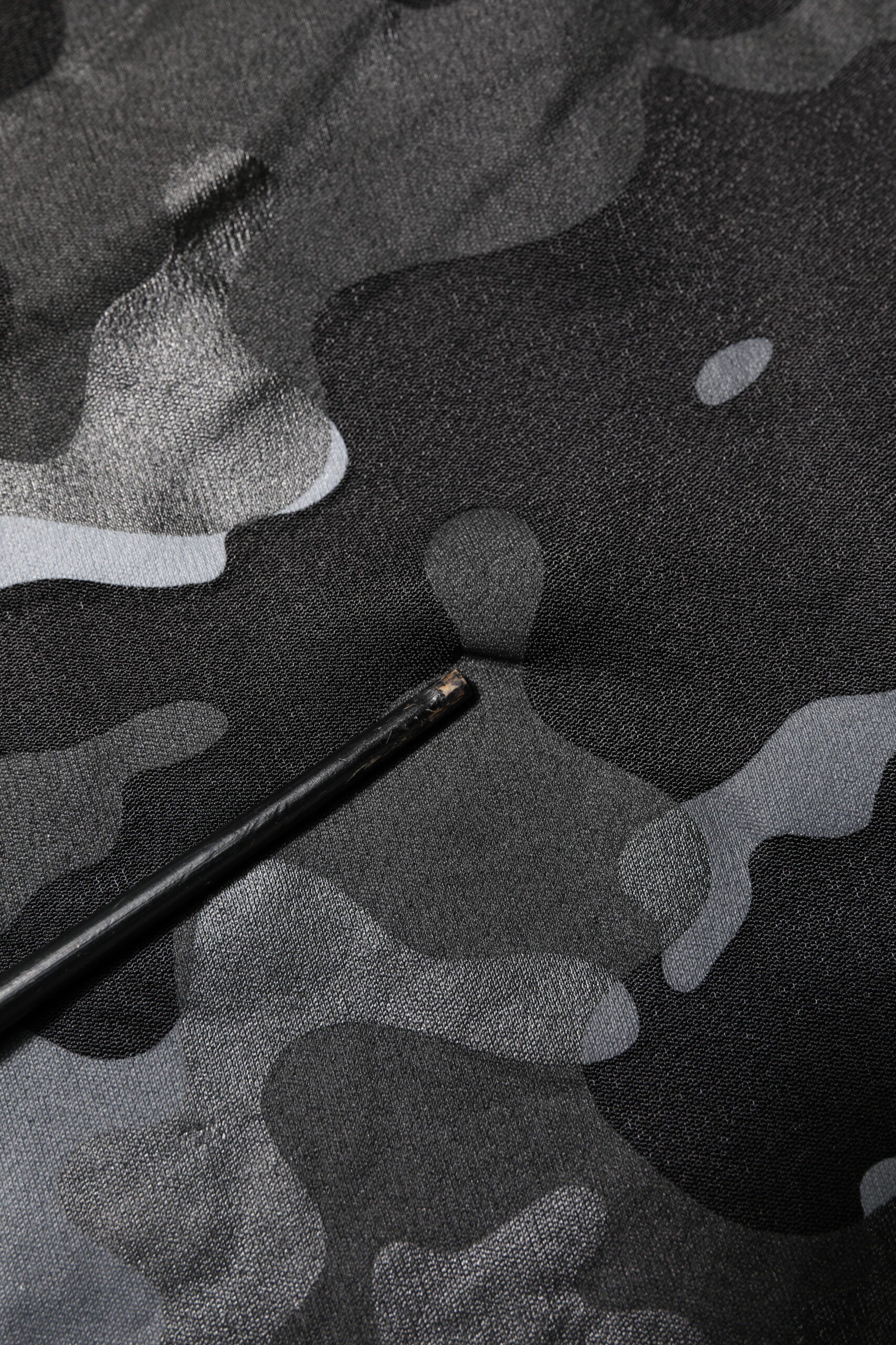 Zwart Camouflage Pullover Sweatshirt Trui