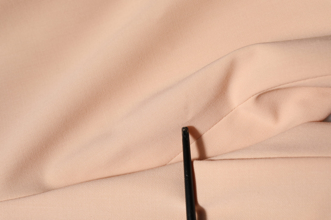 Dolce & Gabbana Beige Polyester Mid Waist Tapered Pants