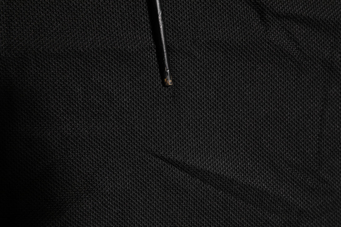 Dolce & Gabbana Black DG Silk Vneck Collared Men Polo T-shirt