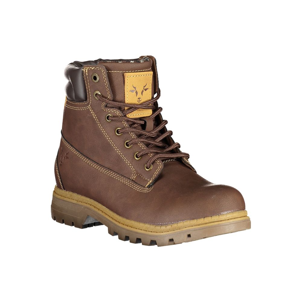 Carrera Brown Polyester Women Boot