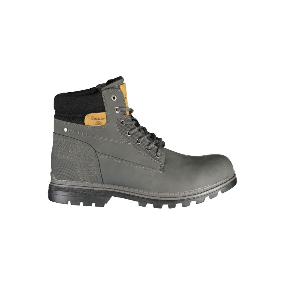 Carrera Grey Polyurethane Men's Boot