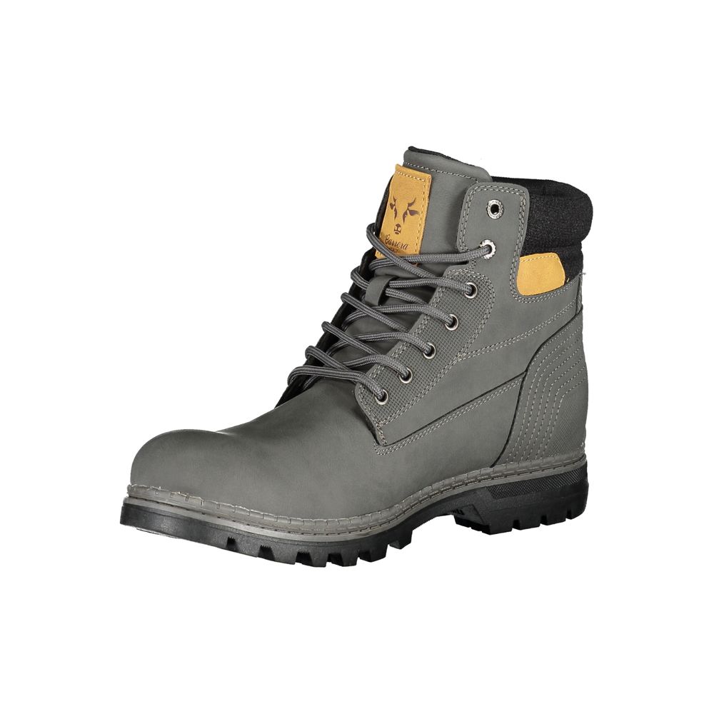 Carrera Grey Polyurethane Men's Boot