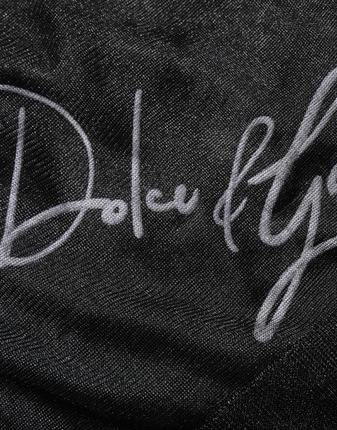 Dolce & Gabbana Black Polyester Pullover Sweatshirt Sweater