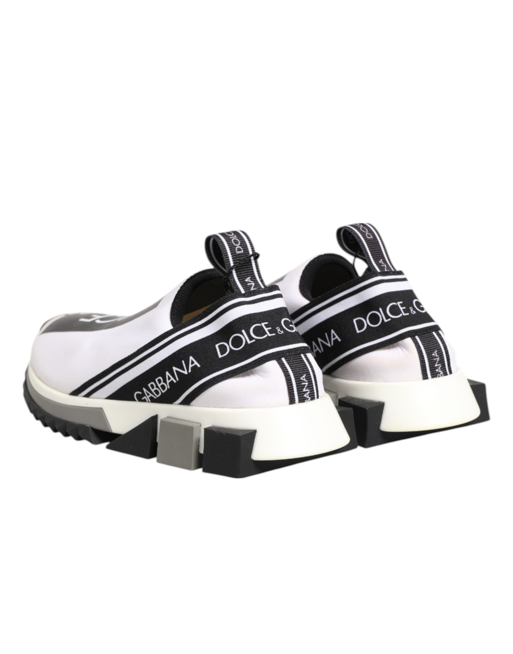 Zwart Witte Slip On Sorrento Sneakers Schoenen