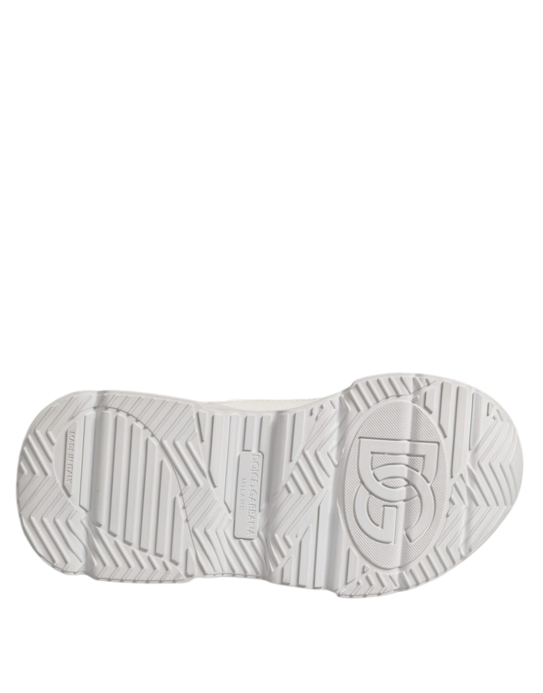 Dolce & Gabbana White Daymaster Low Top Sneaker Shoes