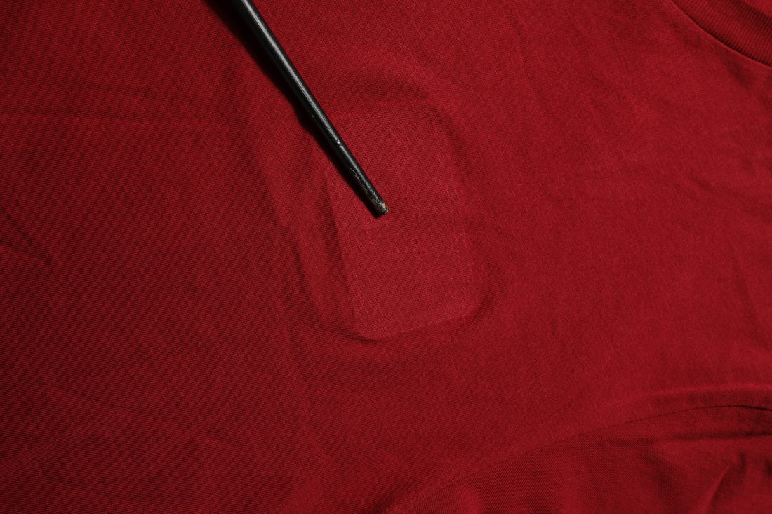 Dolce & Gabbana Maroon Logo Crew Neck Short Sleeve T-shirt