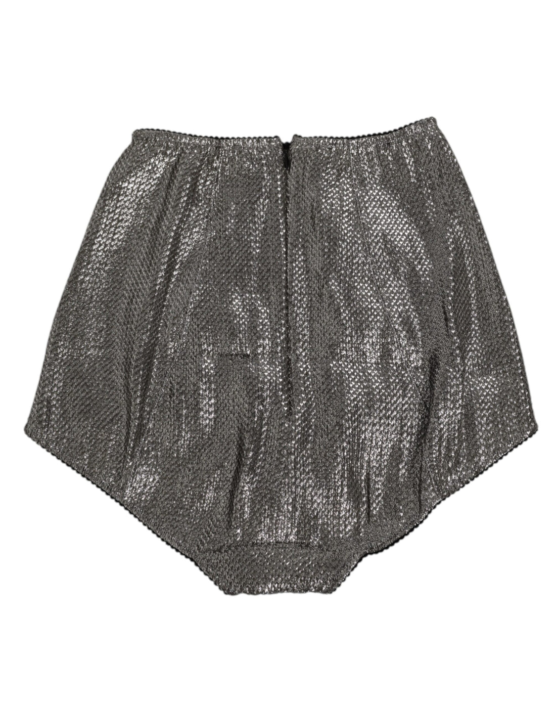 Dolce & Gabbana Gray Silk Stretch Slip Girdle Panty Underwear