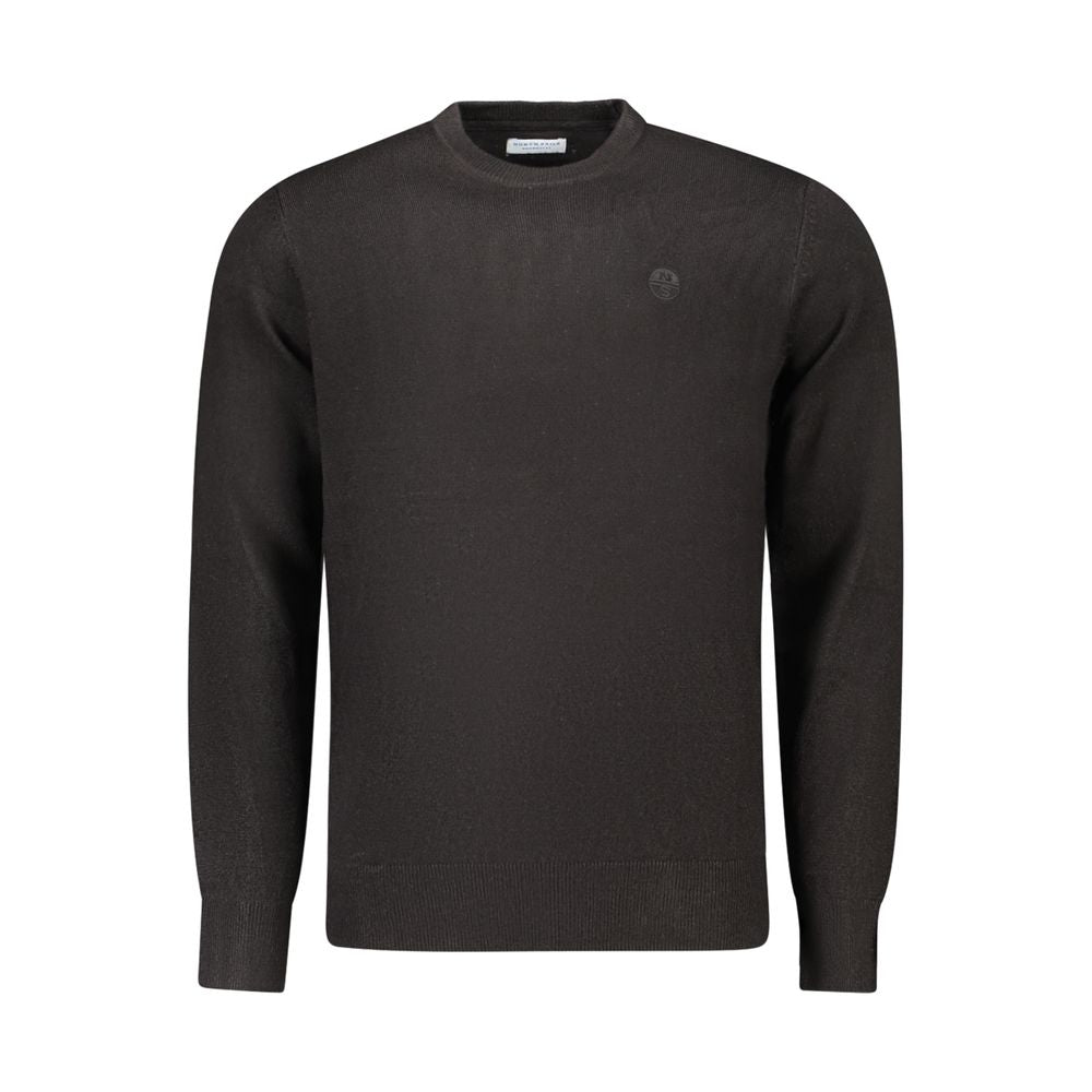 North Sails Nero Acrylic Men Sweater