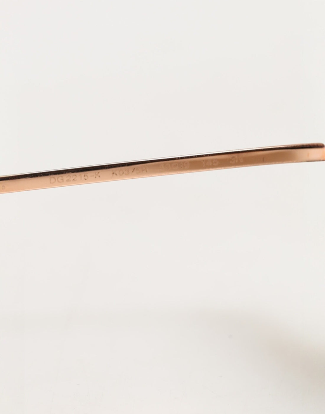 Dolce & Gabbana DG2215K Gold Metal Round Shades Eyewear Sunglasses