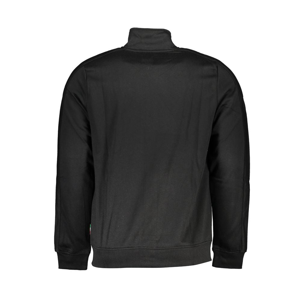 Gianmarco Venturi Black Polyester Men Sweatshirt