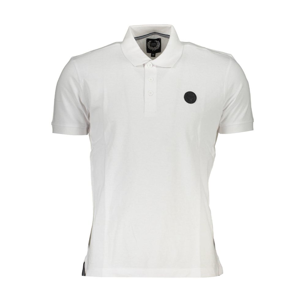 Gianmarco Venturi Bianco Cotton Men Polo