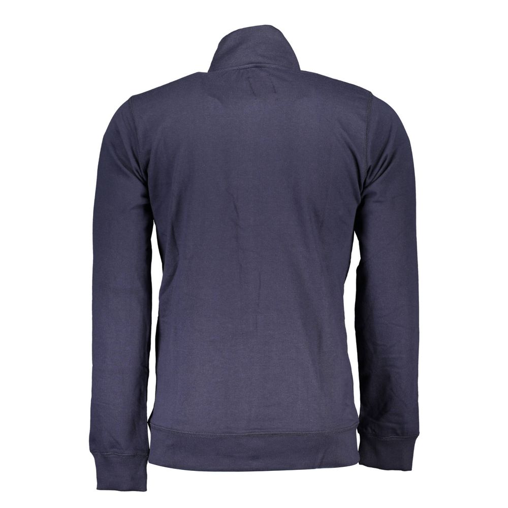 Gianmarco Venturi Blue Cotton Men's Sweatshirt