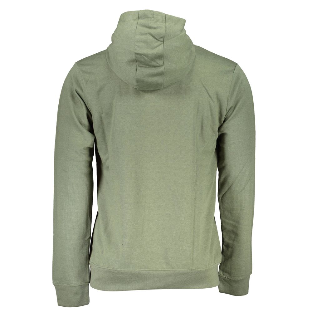 Gianmarco Venturi Verde Cotton Mens Hoodie