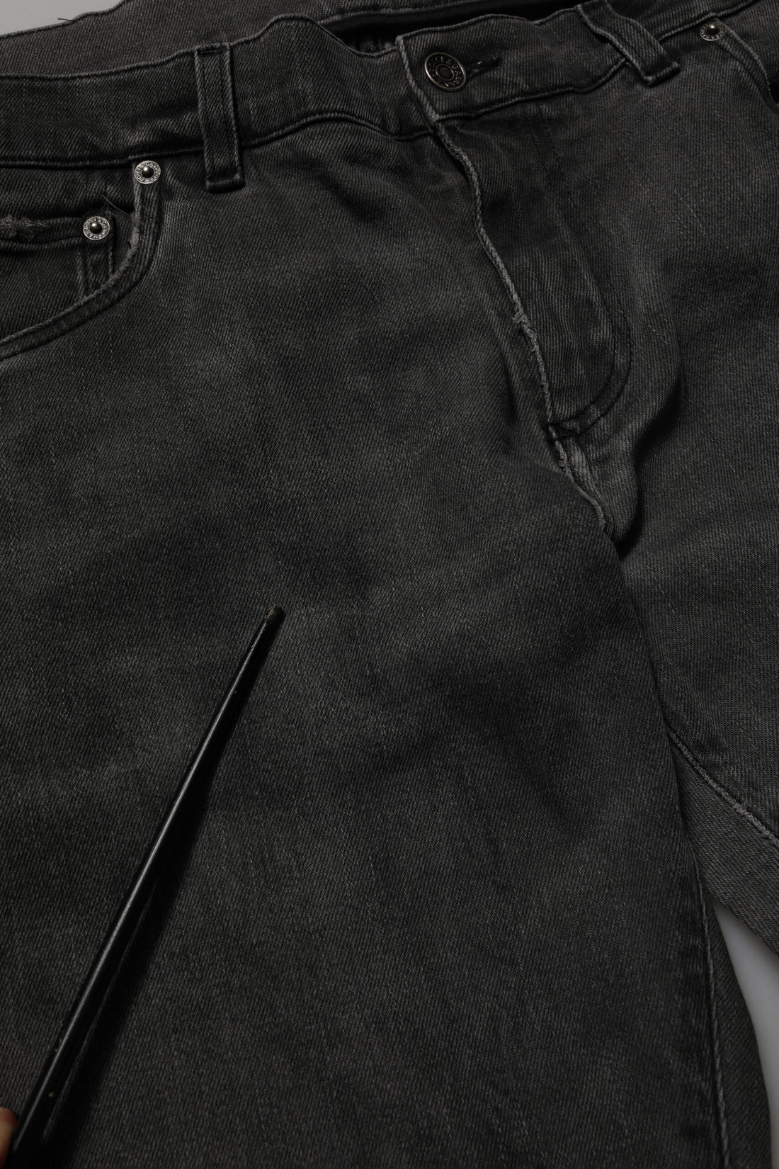 Dolce & Gabbana Dark Gray Cotton Skinny Men Denim Jeans