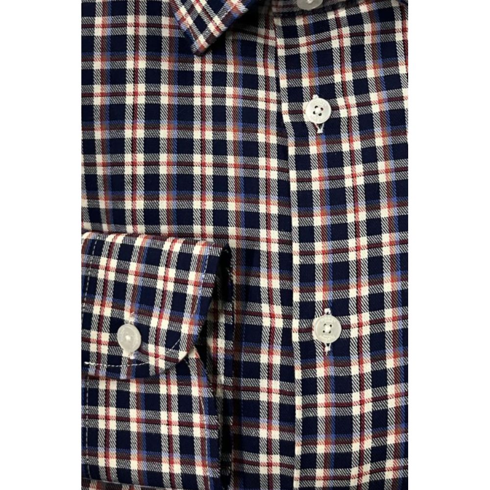 Baldinini Trend Multicolor Cotton Men Shirt