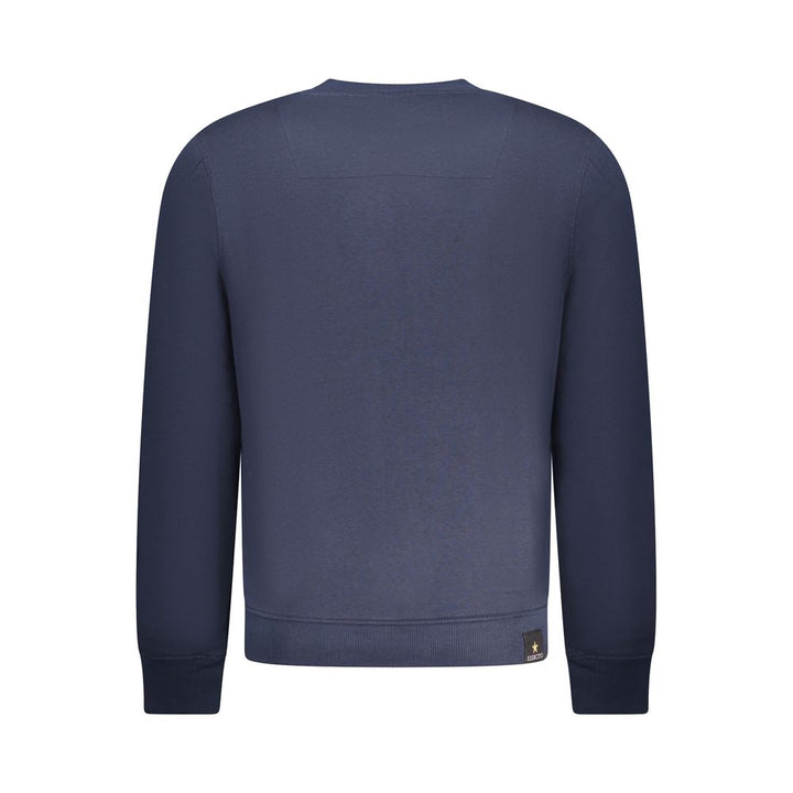 Accademia Militare "Blu Cotton Men Sweatshirt"