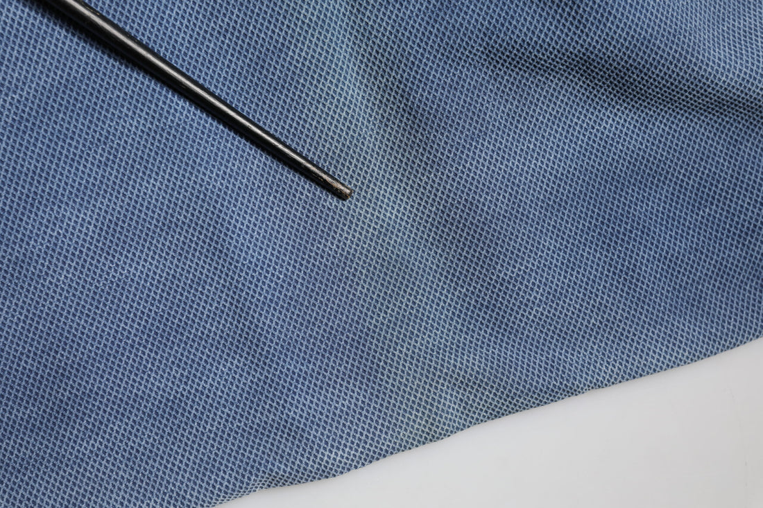 Nine In The Morning Blue Cotton Stretch Men Chino Trouser Pants