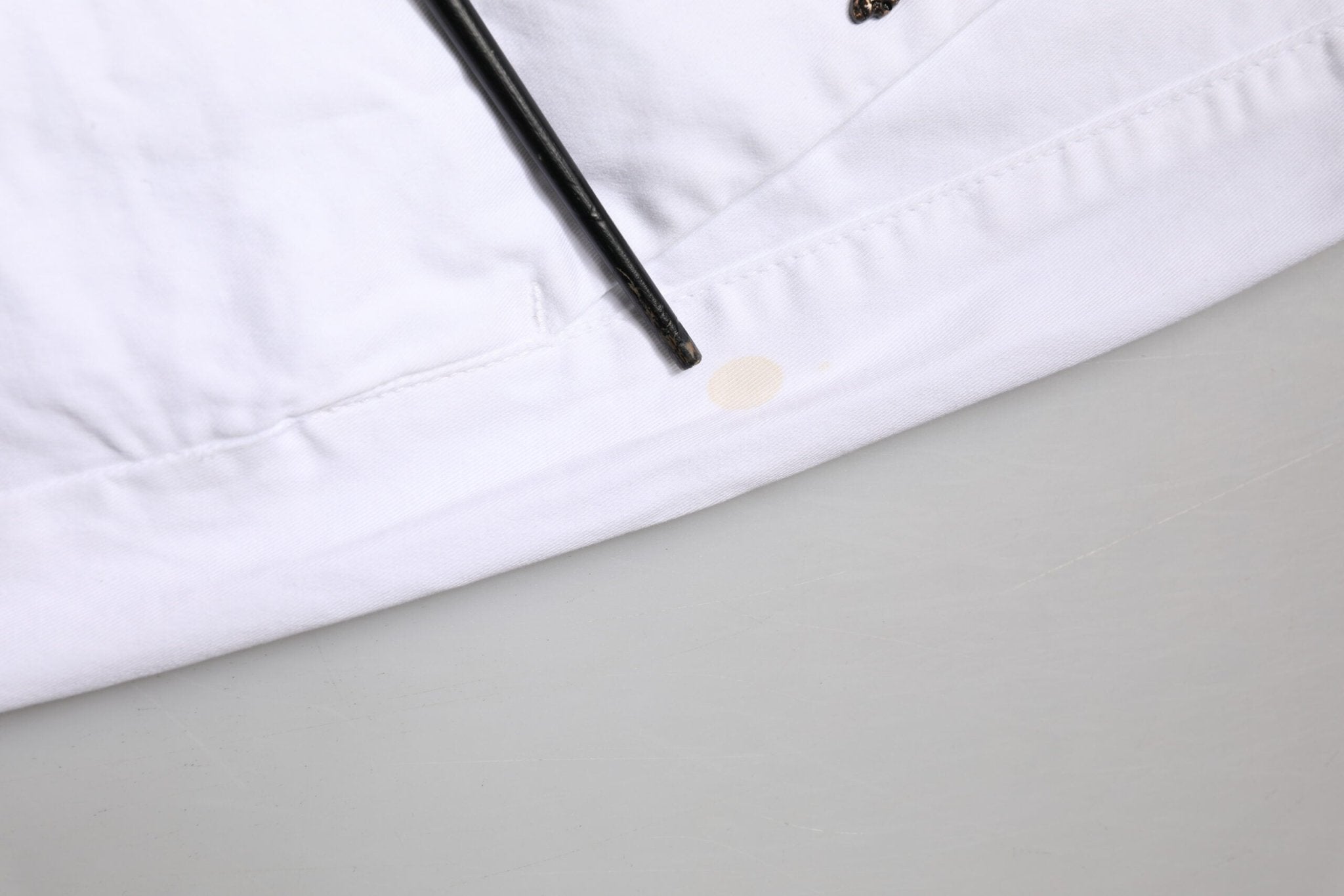 AGLINI White Skinny Fit Mid Waist Men Chino Trouser Pants - RIMODA