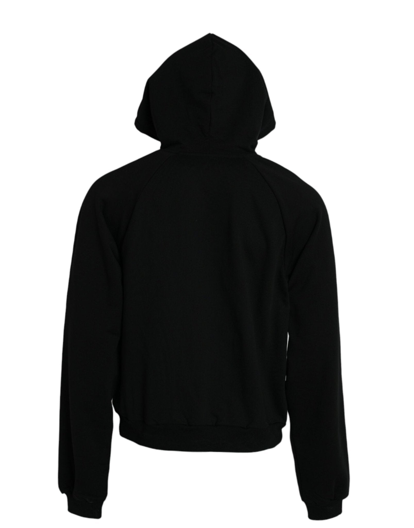 Balenciaga Black Cotton Logo Hooded Pullover Sweatshirt Sweater - RIMODA