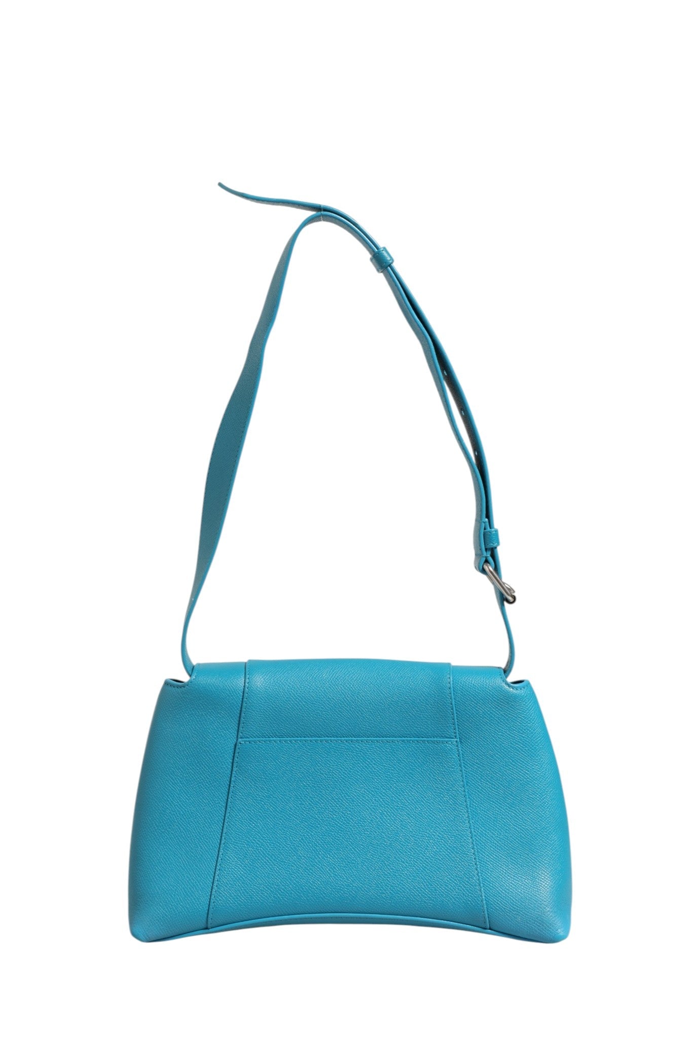 Balenciaga Calfskin S Downtown Blue Shoulder Bag - RIMODA