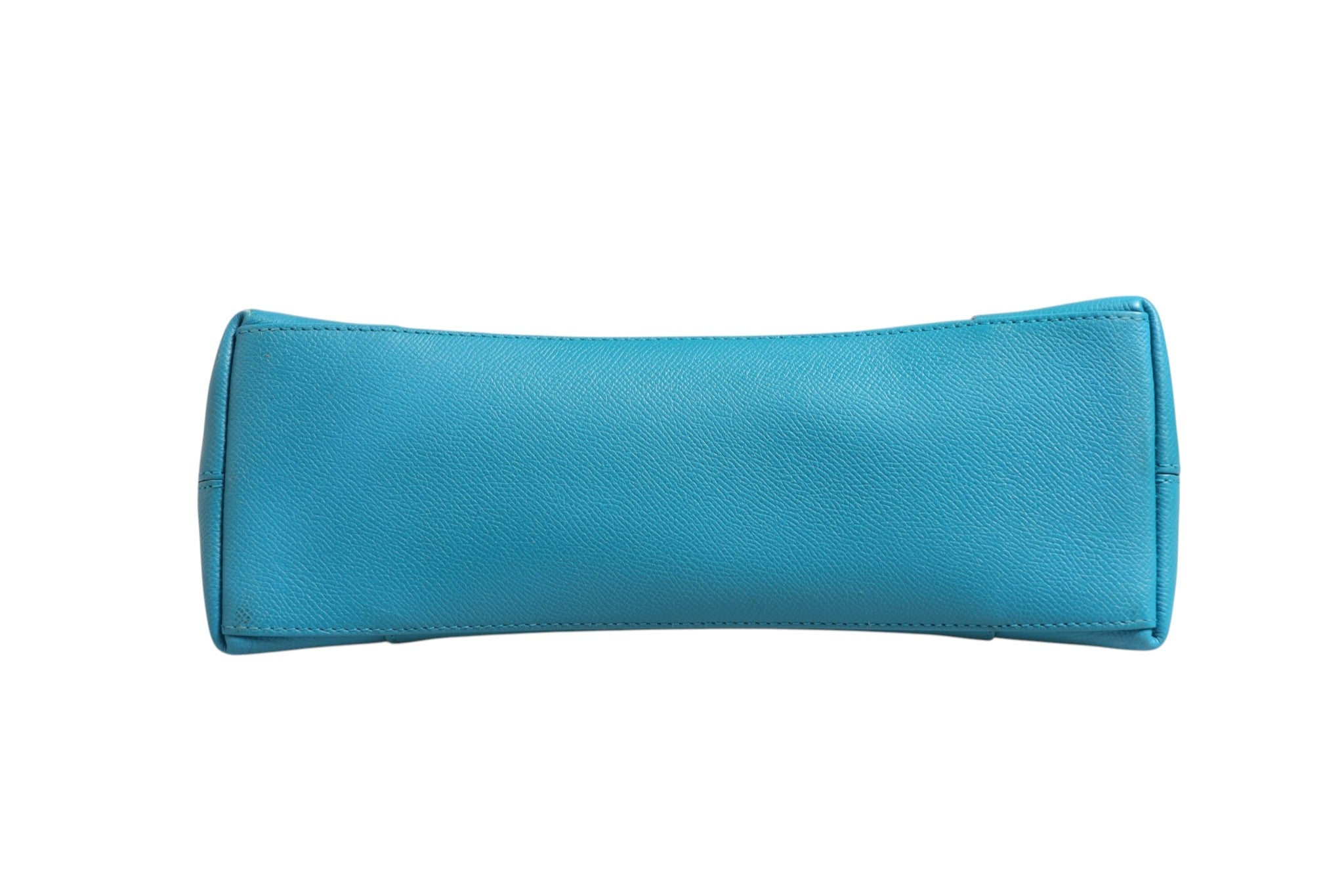 Balenciaga Calfskin S Downtown Blue Shoulder Bag - RIMODA