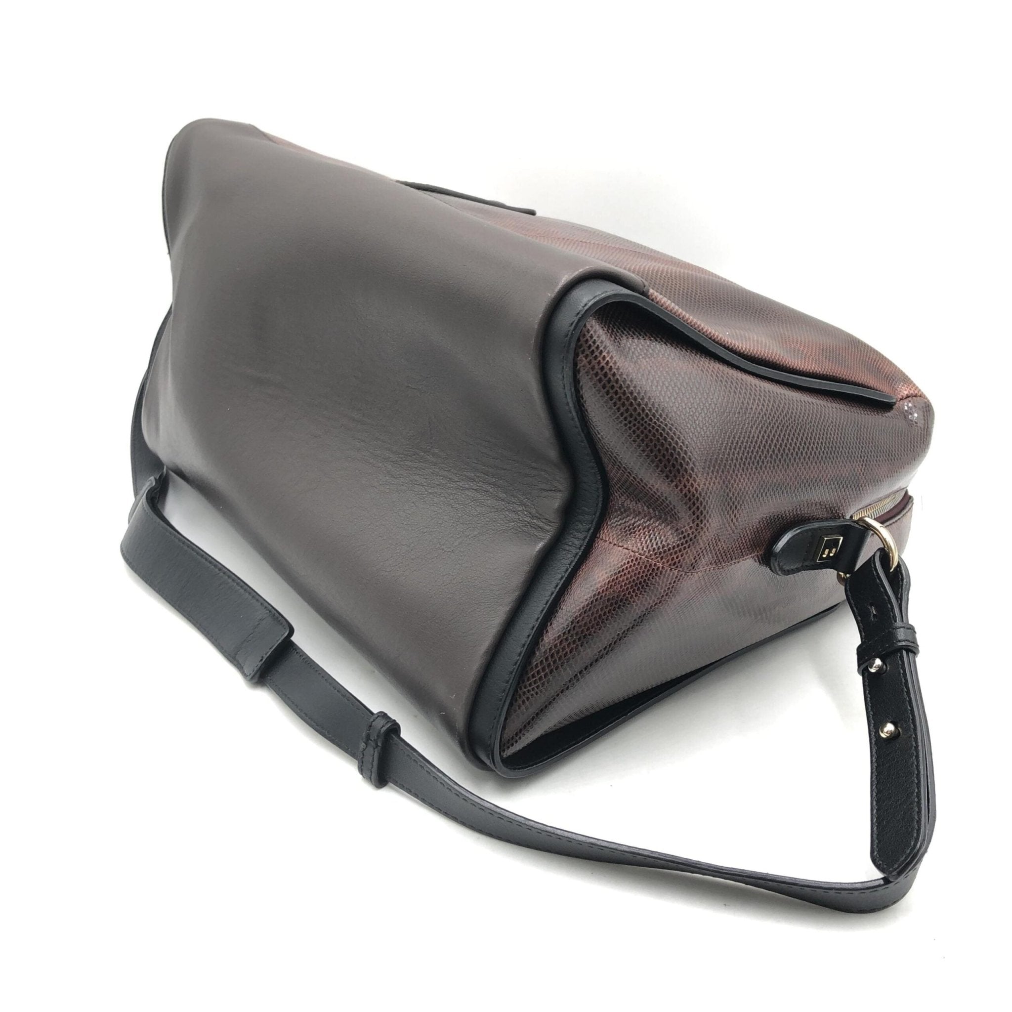 Bally Python Pattern 2WAY Boston Bag - RIMODA