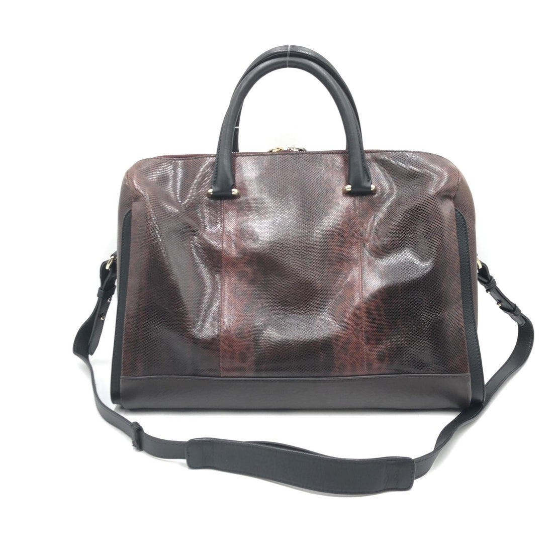 Bally Python Pattern 2WAY Boston Bag - RIMODA