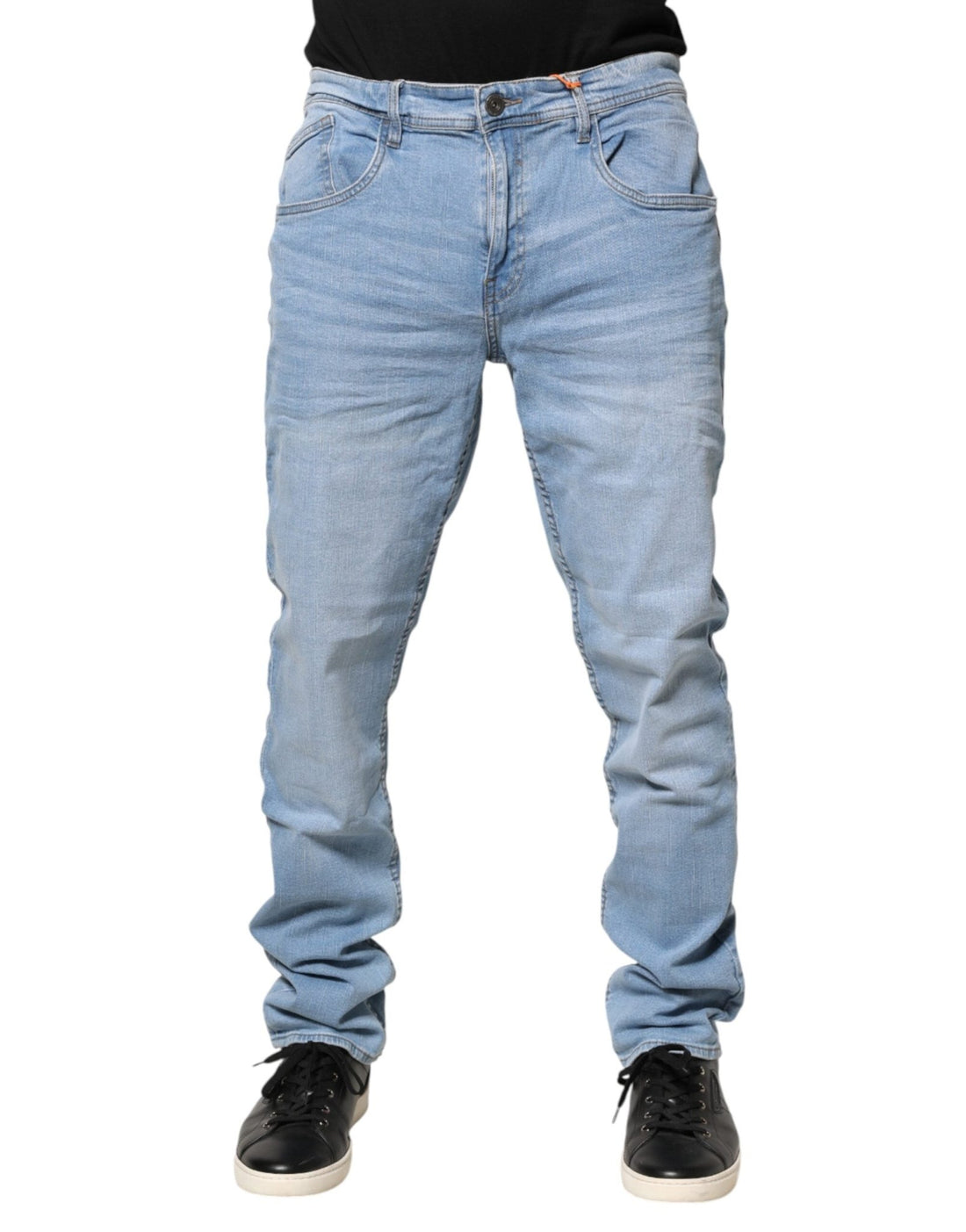 Blend Light Blue Twister Mid Waist Skinny Fit Men Denim Jeans - RIMODA