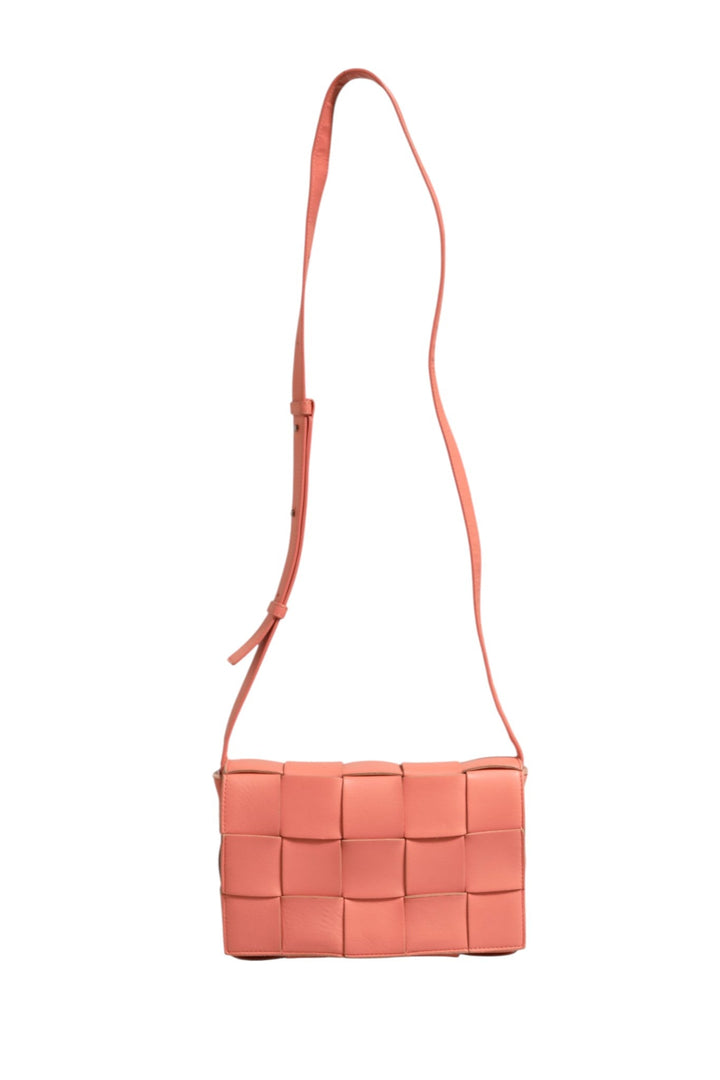 Bottega Veneta Lambskin Maxi Intrecciato Cassette Crossbody Bag - RIMODA