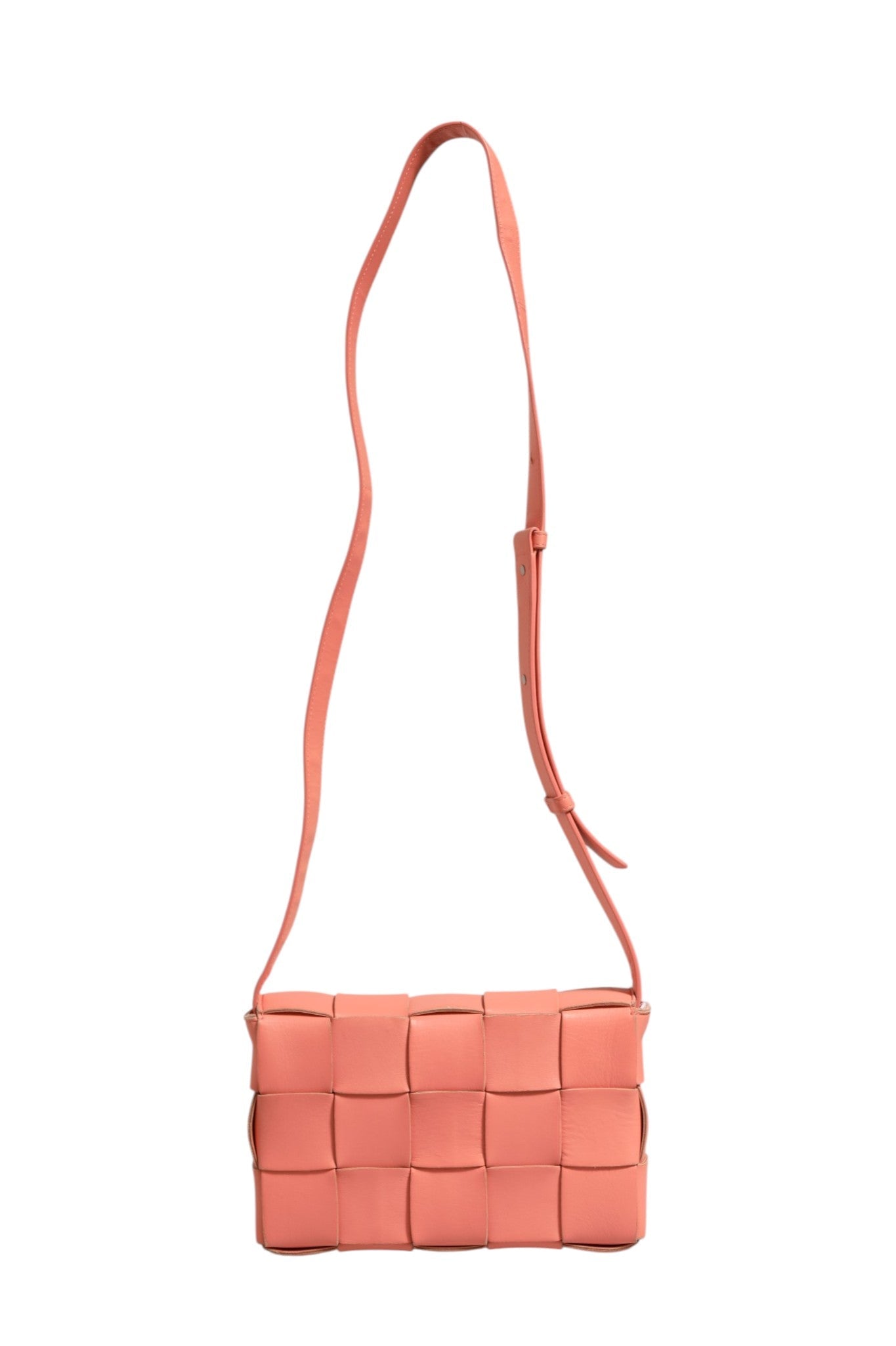 Bottega Veneta Lambskin Maxi Intrecciato Cassette Crossbody Bag - RIMODA