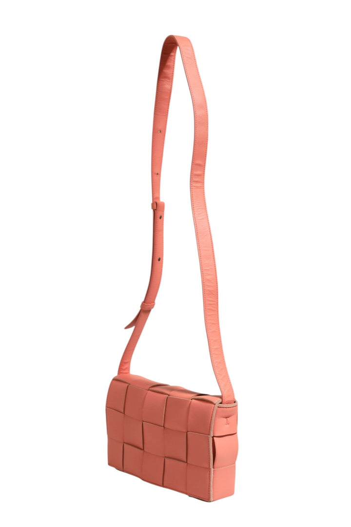 Bottega Veneta Lambskin Maxi Intrecciato Cassette Crossbody Bag - RIMODA