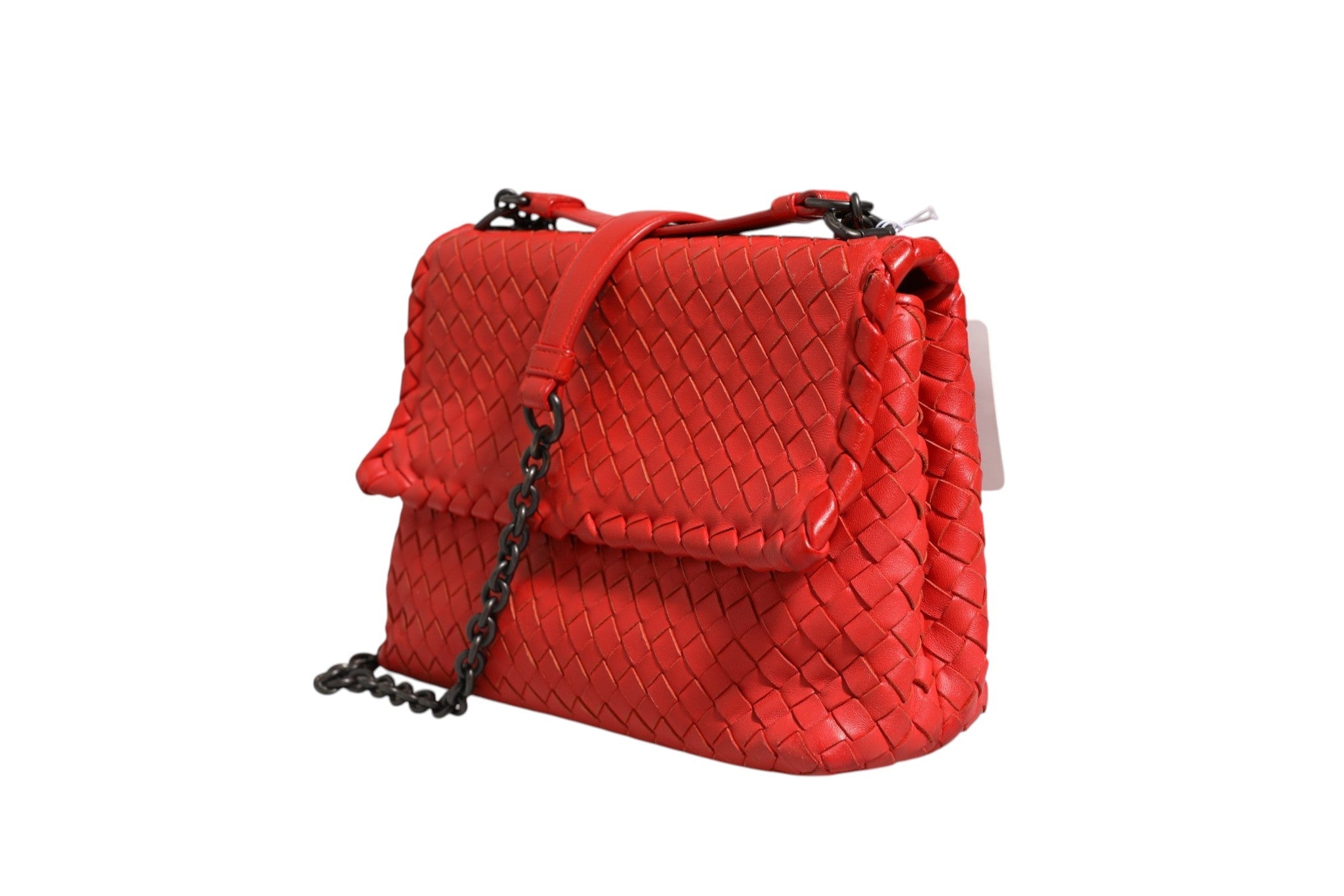 Bottega Veneta Olimpia Small Intrecciato Leather Shoulder Bag - RIMODA