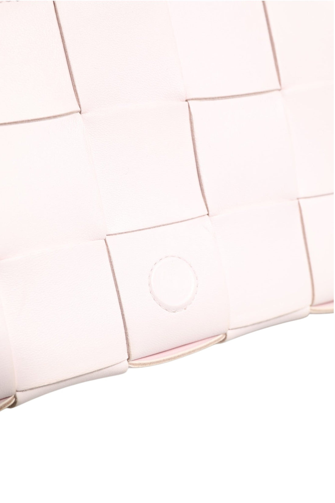 Bottega Veneta Pink Intrecciato Cassette Shoulder Bag - RIMODA