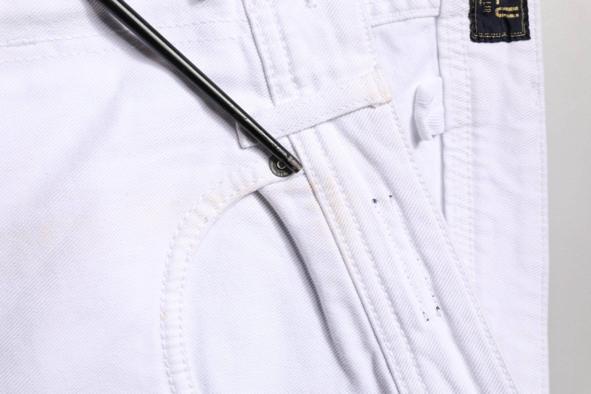 Briglia 1949 White Cotton Straight Fit Men Denim Trouser Jeans - RIMODA