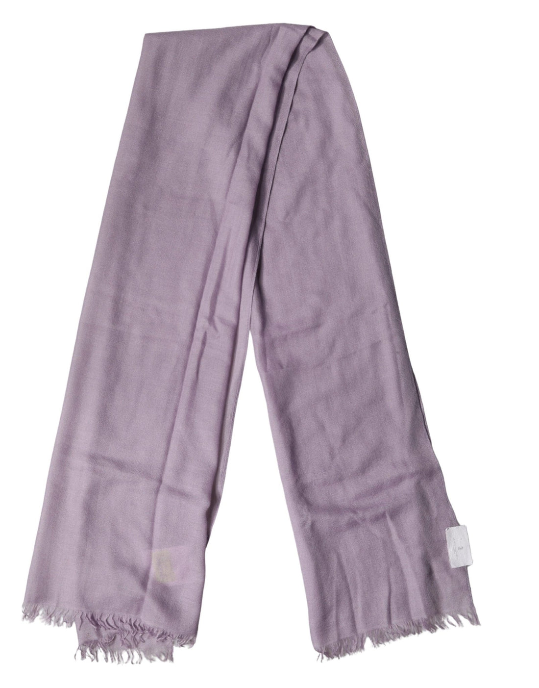 Brunello Cucinelli Purple Cashmere Silk Fringe Wrap 200cm x 95cm Scarf - RIMODA
