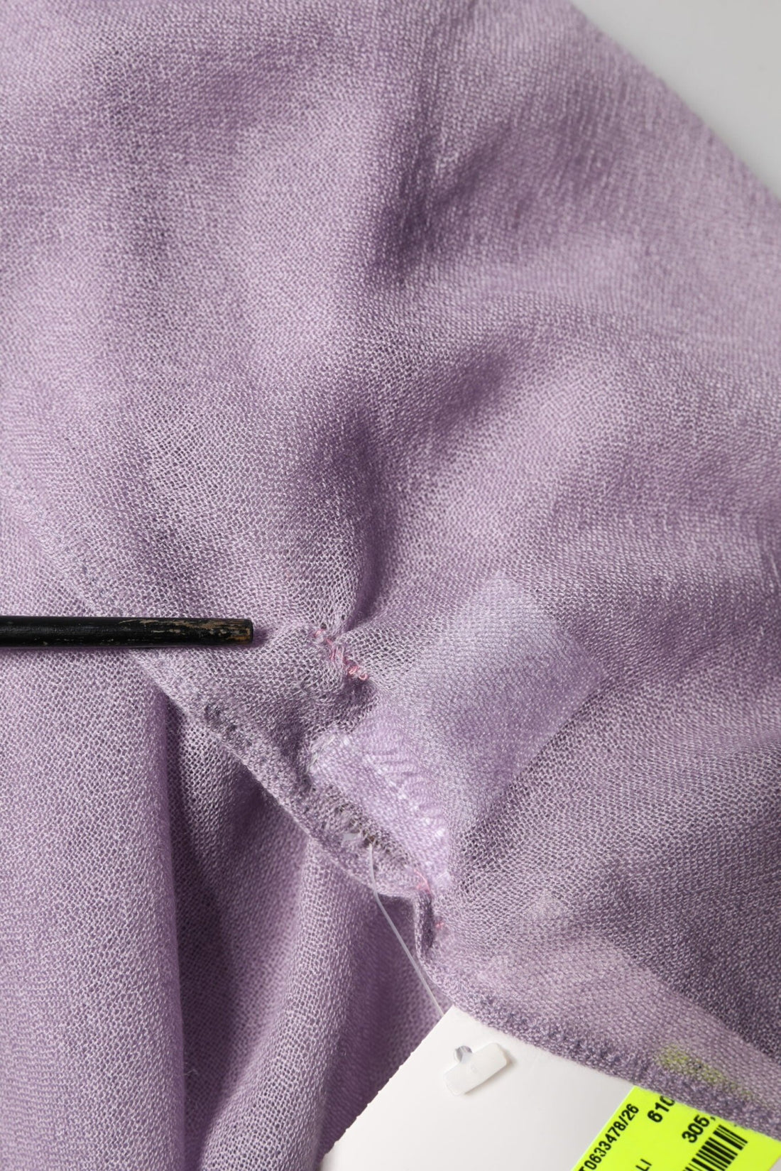 Brunello Cucinelli Purple Cashmere Silk Fringe Wrap 200cm x 95cm Scarf - RIMODA