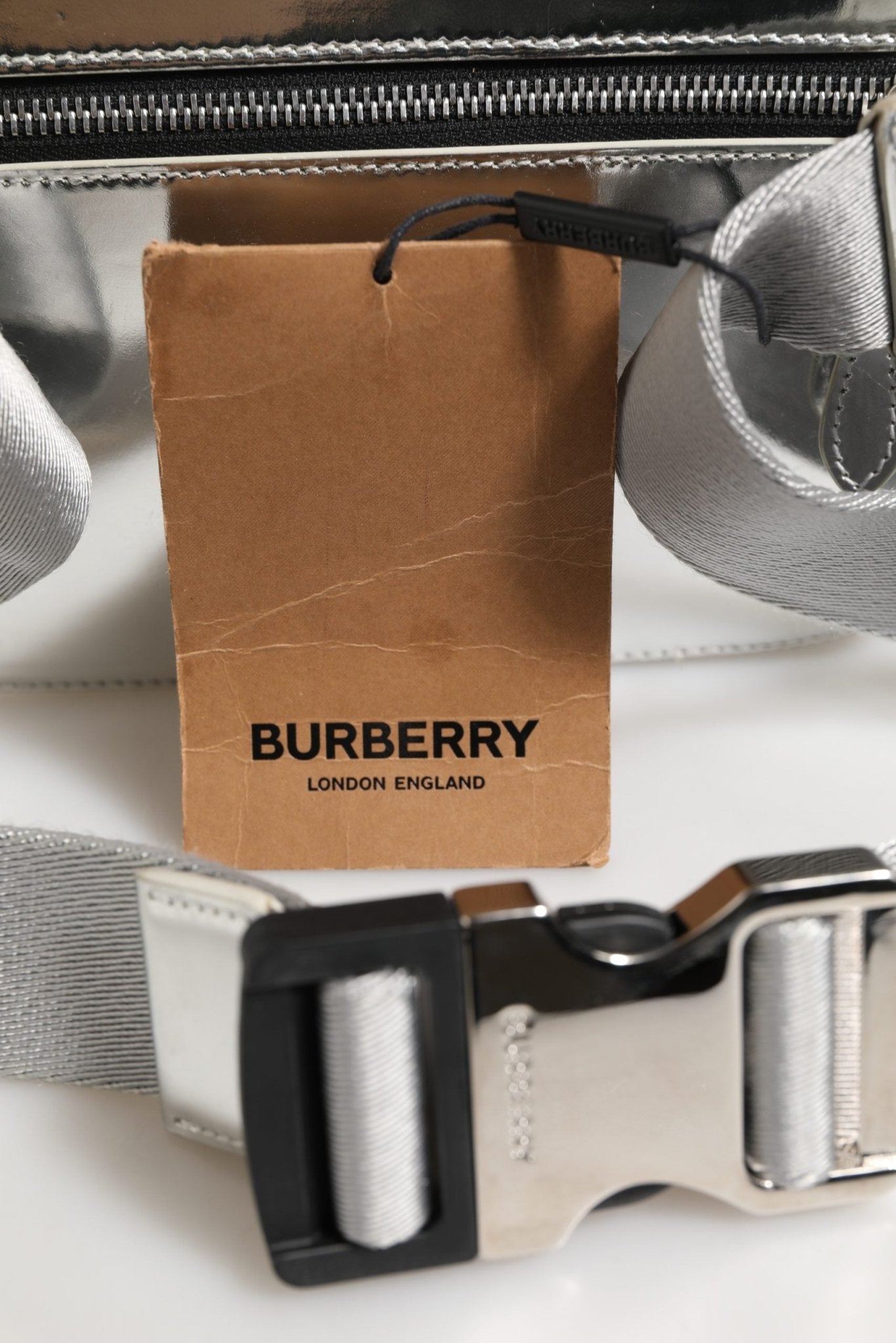 Burberry Belt bag Silver in Synthetic - RIMODA