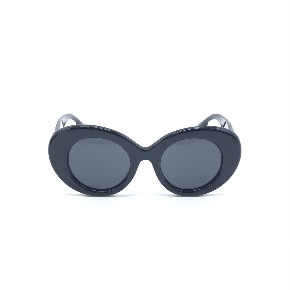 Burberry Black Oversized Round Sunglasses - RIMODA