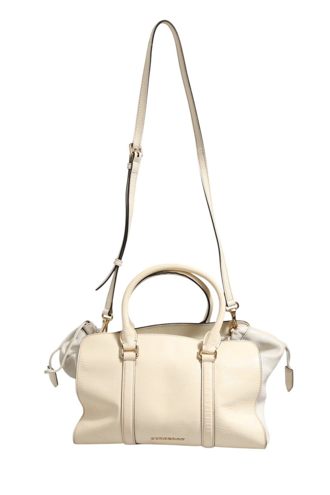 Burberry Chalk White Large Leather Tote Bag - RIMODA