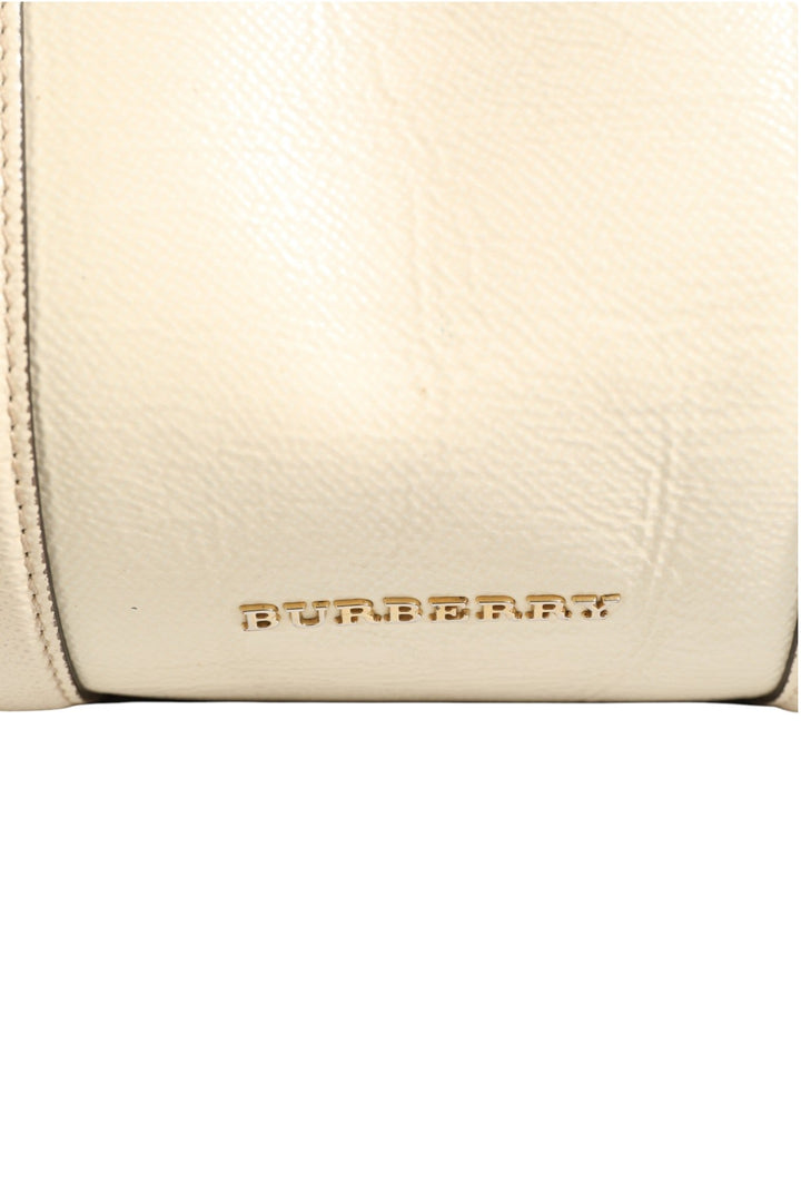 Burberry Chalk White Large Leather Tote Bag - RIMODA